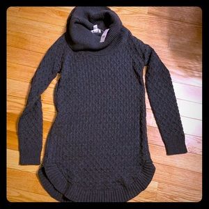 NWT charcoal motherhood maternity sweater dress